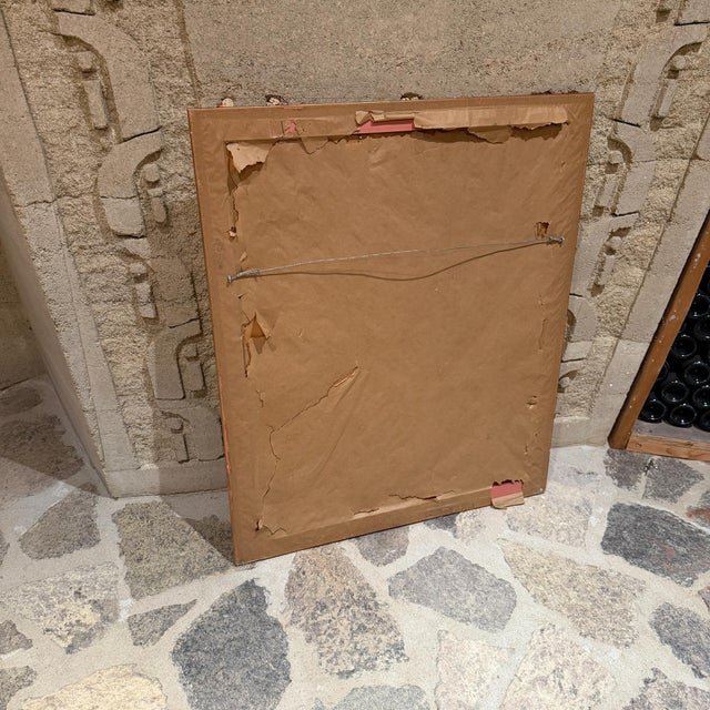 1960s Abstract French Art Still Life Color Lithograph Marcel Mouly For Sale - Image 11 of 11