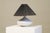 Mid-Century Modern Studio Pottery Table Lamp with Plissé Shade, 1950s For Sale - Image 4 of 11