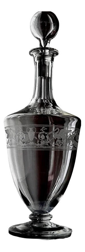 French Cognac Decanter by Baccarat, 1920s