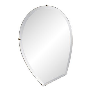 1930s Art Deco Italian Table Mirror by Luigi Fontana For Sale
