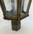 Antique Early 1900s Gas Iron Lamp Post Lanterns - A Pair For Sale - Image 4 of 12