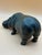 Late 20th Century Solid Cast Iron Hippopotamus Sculpture With Green Patinated For Sale In Seattle - Image 6 of 11