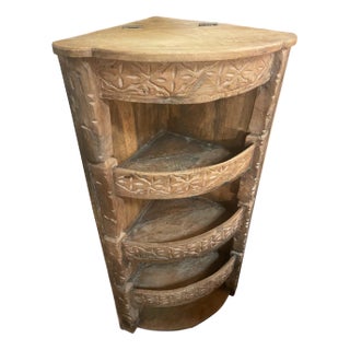 Indian Corner Cabinet, 1950s For Sale