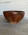 Large Brown Drip Glaze Ceramic Bowl 1960s Mid-Century Modern For Sale - Image 10 of 10