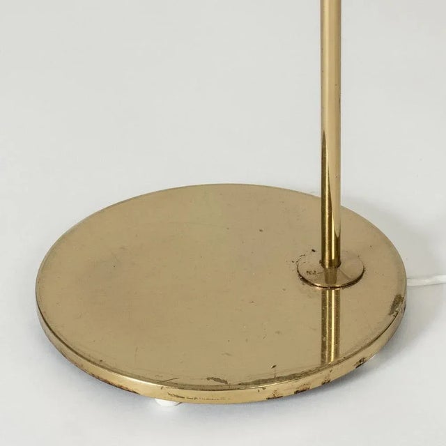 Metal Vintage Brass Floor Lamp from Bergboms, 1960s For Sale - Image 7 of 9