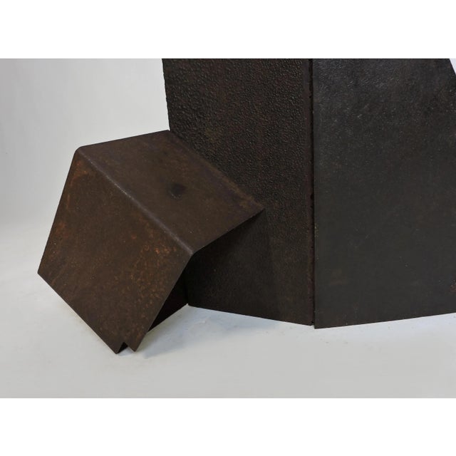 Metal Abstract Welded Steel "Assemblage Iv" Sculpture by David Tothero For Sale - Image 7 of 11