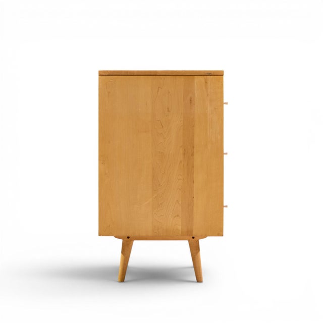 Planner Group Paul McCobb for Planner Group Mid Century Maple 3-Drawer Dresser For Sale - Image 4 of 8