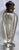 Mid 19th Century 1800s Crystal, Repousse Brass, and Blue Rhinestone Perfume Bottle - For Sale - Image 5 of 6