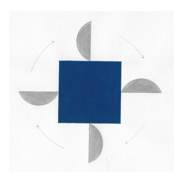 1990 Jerry Shuttle Modern Abstract Painting For Sale