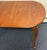 Queen Anne Vintage Kincaid Solid Oak Queen Anne Dining Table For Sale - Image 3 of 7