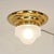 Art Nouveau Glass Ceiling Lamp, 1890s For Sale - Image 4 of 9