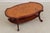 Gorgeous Burl Wood 2 Tier Coffee Table For Sale In Philadelphia - Image 6 of 16
