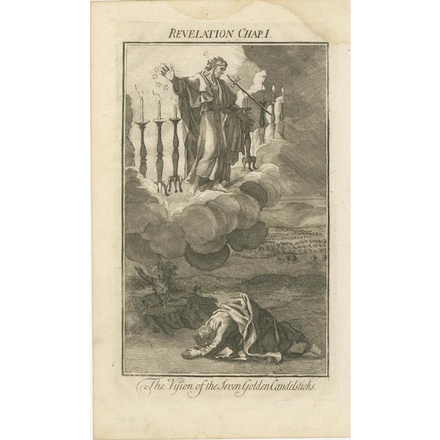 Vision of Candlesticks and Apostle Jude and Judgment of Angels, Paper, Set of 3 For Sale - Image 4 of 10
