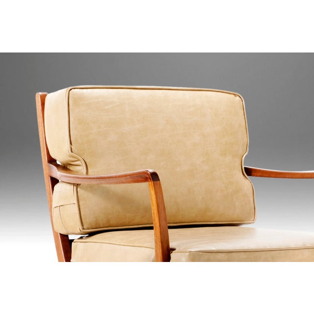 Early Löven Style Lounge Chairs After Arne Norrell, Sweden, circa 1960s - A Pair For Sale - Image 12 of 13