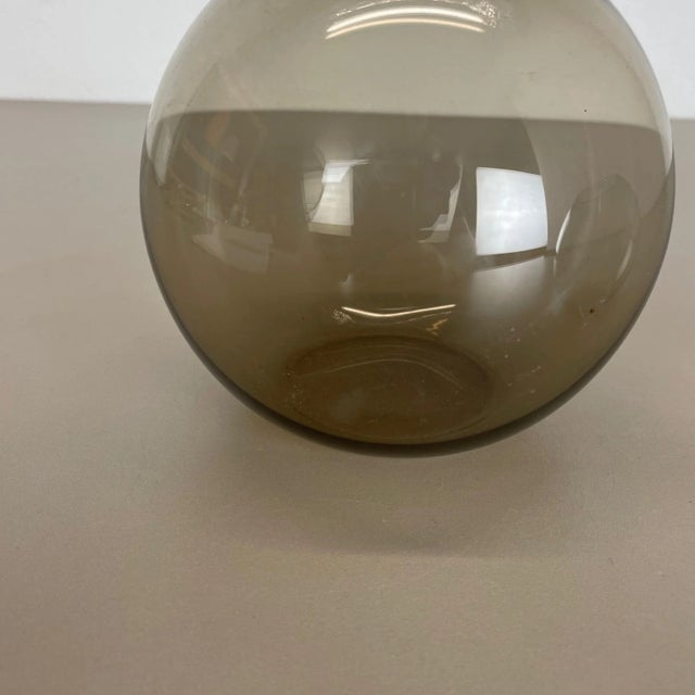 Green Turmalin Ball Vases attributed to Wilhelm Wagenfeld for WMF, Germany, 1960s, Set of 2 For Sale - Image 8 of 18
