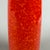 Red Red Ceramic Vase with Lava Effect from Artigianato Italiano, 1970s For Sale - Image 8 of 11