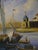1970s Merchant in Venice Gondola Ride Signed Harris Oil on Canvas For Sale - Image 12 of 18