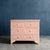 Arabesque Bone Inlay Four-Drawer Chest – Coral Pink by House of Jaipur For Sale - Image 4 of 6