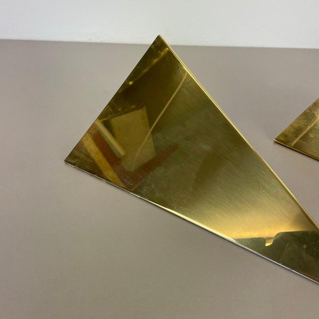 Brass Wall Light Sconces from Bankamp Leuchten, Germany, 1980, Set of 2 For Sale - Image 14 of 16