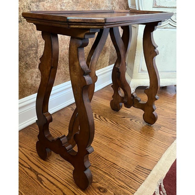 2000 - 2009 Century Furniture Chairside Table For Sale - Image 5 of 11