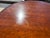 7 Piece 5ft Round Dining Set With Coral Upholstery For Sale - Image 11 of 18