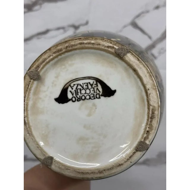 Vintage Italian Vase in Ceramic, 1970 For Sale - Image 6 of 8