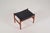 Black Danish Stool by Hugo Frandsen for Spøttrup Møbler, 1960s For Sale - Image 8 of 8