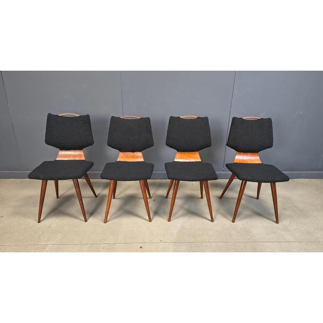 Mid-Century Scandinavian Dining Chairs, 1960s, Set of 4 For Sale - Image 13 of 14
