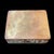 Early 20th Century Antique Chinese Incised Brass Box With Carved Jade Inset For Sale - Image 5 of 11
