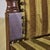 Green Chairs in Carved Walnut and Striped Olive Velvet, Mid-19th Century, Set of 2 For Sale - Image 8 of 9