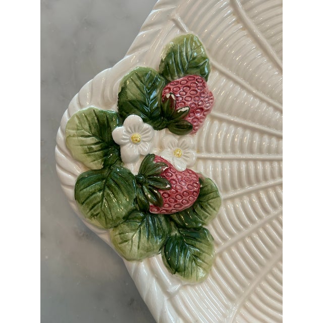 1970s Large Ceramic Platter Italy Bassano For Sale In New York - Image 6 of 6