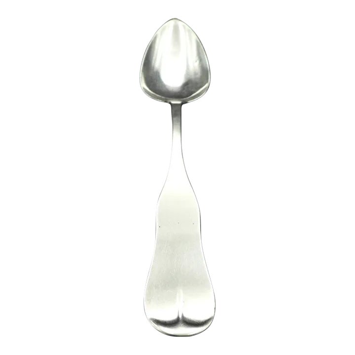 Antique Palmer & Bachelders Coin Silver Serving Spoon Tablespoon Boston ...