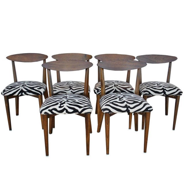 Brown 1960s Kurt Ostervig Style Dining Chair For Sale - Image 8 of 9