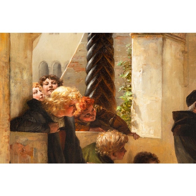 Museum Quality Painting “Martin Luther at Magdeburg” by Wilhelm Lindenschmit For Sale - Image 12 of 18
