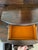 Chestnut Vintage Heywood-Wakefield Dark Wood Dresser With Architectural Mirror For Sale - Image 8 of 13