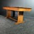 Many famous people sat at this table. Sir William Lyon’s, founder of Jaguar cars is just one. Oak base, Iroko top.
