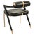 Metal "Grecale" Chair, With Bronze & Stainless Steel, Tailor Made Leather For Sale - Image 7 of 11