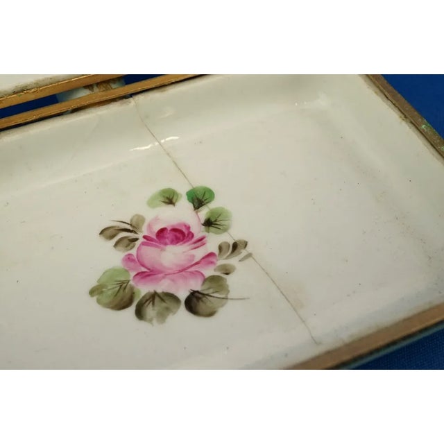 Empire Style Porcelain Hand-Warmer Box from Sevrès Manufacture, Paris, France, 18th Century For Sale - Image 15 of 18