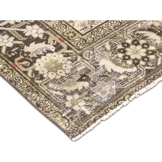 Transitional 1940s Persian Tabriz Rug For Sale - Image 3 of 5