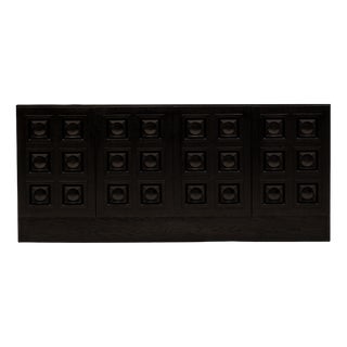 Vintage Belgian Brutalist Sideboard, 1970s For Sale