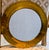 Mid-Century Modern Handcrafted Moroccan Solid Brass Round Wall Mirror, 15.25" Design International For Sale - Image 3 of 8