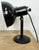 Paint Vintage Black Enamel Table Photo Lamp, 1950s For Sale - Image 7 of 18