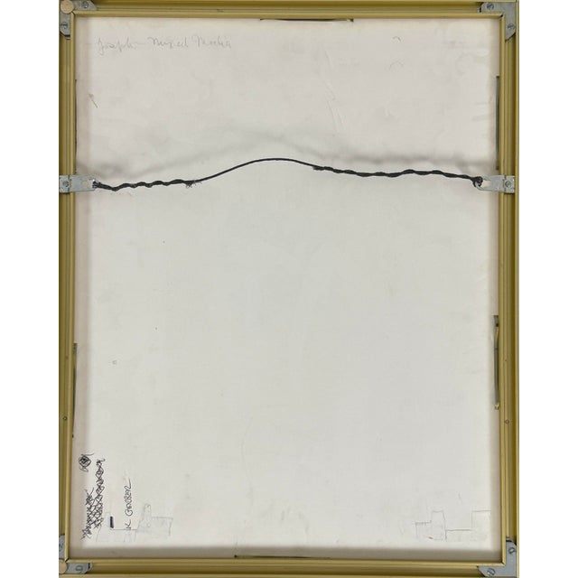1960s Vintage Expressionist Portrait of Joseph by Jack Gerber (C. 1960) For Sale - Image 5 of 5