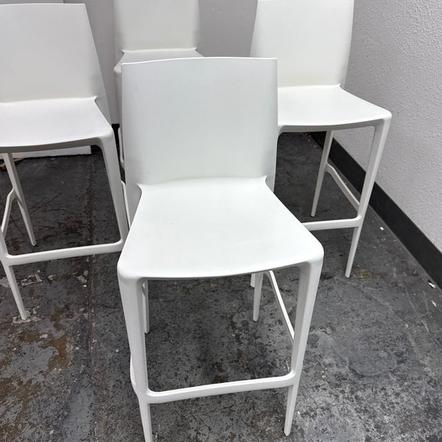 Mario & Claudio Bellini for Heller Bellini Outdoor Barstools, Set of Four For Sale - Image 10 of 12