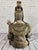 18th Century Monumental Chinese Polychromed Seated Guanyin Statute For Sale - Image 10 of 18