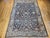 Navy Blue Antique Ziegler Mahal Sultanabad Rug, Hand-Knotted Wool, Geometric Pattern, Navy & Ivory, 9x12 For Sale - Image 8 of 16