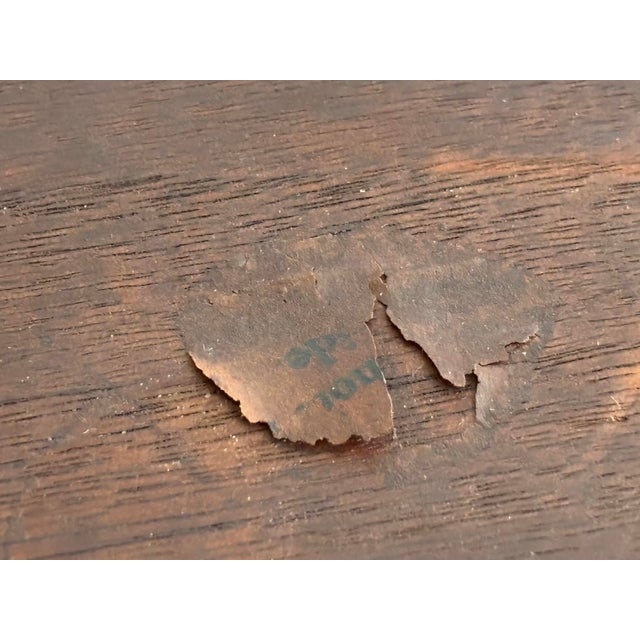 Antique Demi Lune Table With Shell Motif For Sale - Image 11 of 11