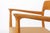 1960s Danish Model 56 Armchair in Oak and Handwoven Seat by Niels Otto Møller for J.L. Møllers, 1950s For Sale - Image 5 of 13