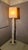 Mid-Century Modern Vintage Floor Lamp in White Lacquered Wood with Floral Decorations from Fontana Arte, 1940s For Sale - Image 3 of 15