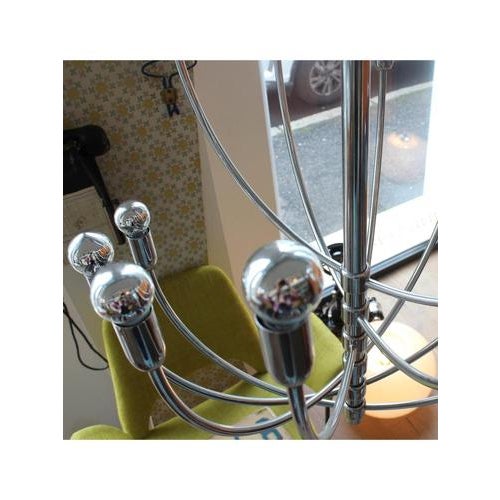 12-Light Chandelier by Vico Magistretti for Oluce, 2000s For Sale - Image 13 of 15